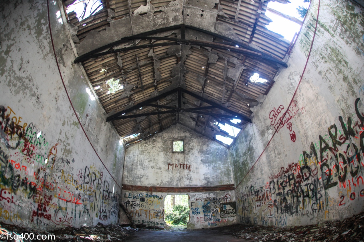 Dunsfold abandoned warehouse